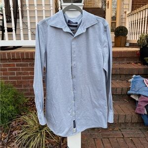 Cremieux Advanced Generation Slim Fit Non Iron 100% Cotton Striped Shirt 16 33